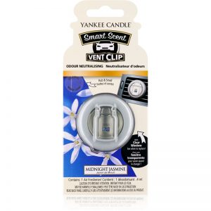 Yankee Candle Midnight Jasmine odświeżacz do samochodu klips 4 ml