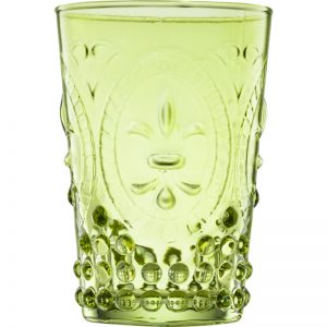 Yankee Candle Old Havana szklany świecznik na sampler II. Green