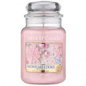 Yankee Candle Snowflake Cookie świeczka zapachowa Classic duża 623 g