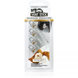 Yankee Candle Soft Blanket odświeżacz do samochodu 4 szt.