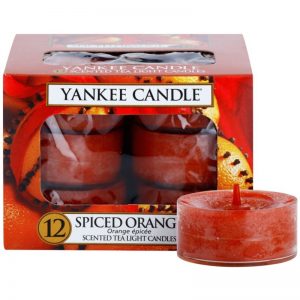 Yankee Candle Spiced Orange świeczka typu tealight 12 x 9,8 g