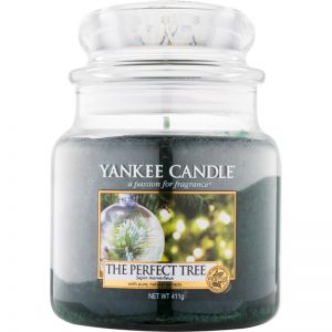 Yankee Candle The Perfect Tree świeczka zapachowa Classic średnia 410 g