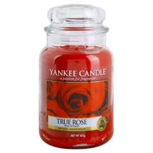 Yankee Candle True Rose świeczka zapachowa Classic duża 623 g