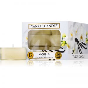 Yankee Candle Vanilla świeczka typu tealight 12 x 9,8 g