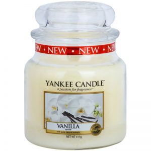 Yankee Candle Vanilla świeczka zapachowa Classic średnia 411 g