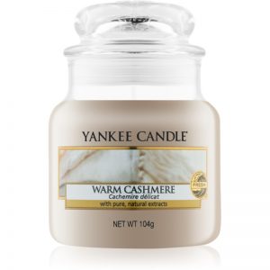 Yankee Candle Warm Cashmere świeczka zapachowa Classic mała 104 g