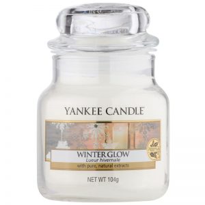 Yankee Candle Winter Glow świeczka zapachowa Classic mała 104 g