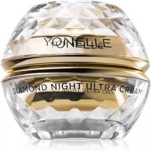 Yonelle Diamond Ultra odżywczy krem na noc przeciw zmarszczkom na czole, w okolicach oczu i ust 50 ml