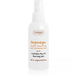 Ziaja Cupuacu suchy krystaliczny olejek do twarzy, ciała i włosów 100 ml