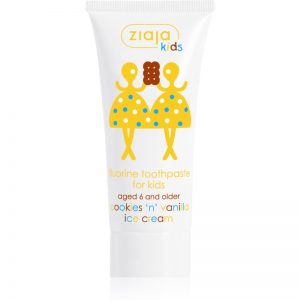 Ziaja Maziajki Cookies ‘n’ Vanilla Ice Cream pasta do zębów dla dzieci 50 ml