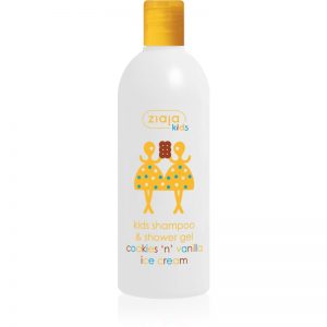 Ziaja Maziajki Cookies ‘n’ Vanilla Ice Cream szampon i żel do mycia 2w1 dla dzieci od 3 lat Cookies & Vanilla 400 ml