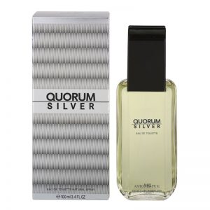 Antonio Puig Quorum Silver woda toaletowa dla mężczyzn 100 ml