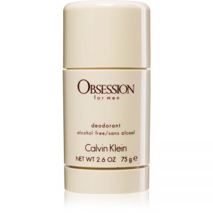 Calvin Klein Obsession for Men dezodorant w sztyfcie (bez alkoholu) bez alkoholu dla mężczyzn 75 ml