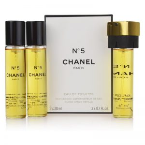 Chanel N°5 woda toaletowa opakowanie podróżne dla kobiet 3 x 20 ml