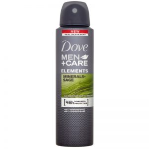 Dove Men+Care Elements dezodorant – antyperspirant w aerozolu 48 godz. Minerals + Sage 150 ml
