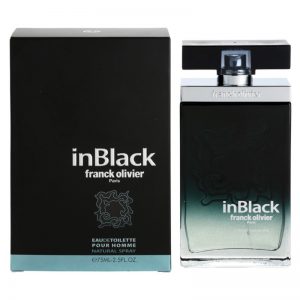 Franck Olivier In Black Pour Homme woda toaletowa dla mężczyzn 75 ml