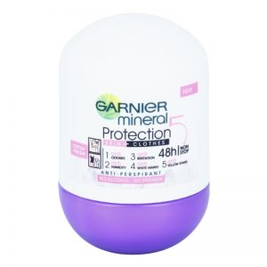 Garnier Mineral 5 Protection antyperspirant roll-on 48 godz. (Cotton Fresh) 50 ml