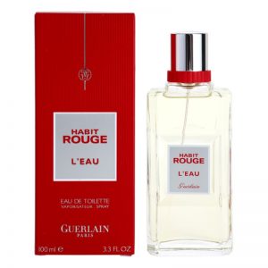 Guerlain Habit Rouge L’Eau woda toaletowa dla mężczyzn 100 ml