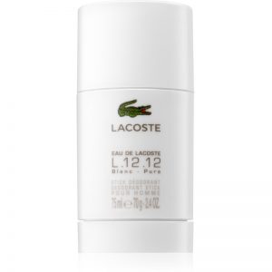 Lacoste Eau de Lacoste L.12.12 Blanc dezodorant w sztyfcie dla mężczyzn 75 ml