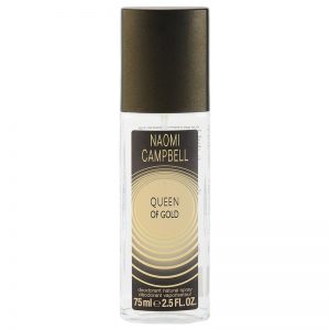 Naomi Campbell Queen of Gold dezodorant z atomizerem dla kobiet 75 ml