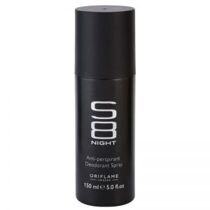 Oriflame S8 Night dezodorant w sprayu dla mężczyzn 150 ml