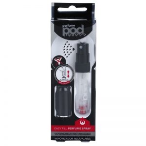Perfumepod Pure napełnialny flakon z atomizerem unisex Black 5 ml