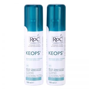 RoC Keops dezodorant w sprayu 48 godz. 2 x 100 ml
