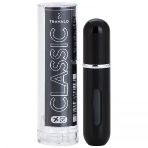 Travalo Classic napełnialny flakon z atomizerem unisex Black 5 ml
