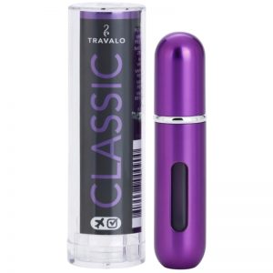 Travalo Classic napełnialny flakon z atomizerem unisex Purple 5 ml