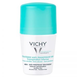 Vichy Deodorant antyperspirant roll-on przeciw nadmiernej potliwości 48h 50 ml