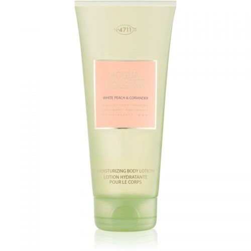 4711 Acqua Colonia White Peach & Coriander mleczko do ciała unisex 200 ml