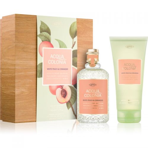 4711 Acqua Colonia White Peach & Coriander zestaw upominkowy I. unisex