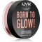 NYX Professional Makeup Born To Glow puder rozjaśniający odcień 01 – Eternal Glow 5,3 g