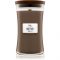 Woodwick Amber & Incense świeczka zapachowa z drewnianym knotem 609,5 g