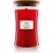 Woodwick Pomegranate świeczka zapachowa z drewnianym knotem 609,5 g