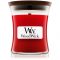 Woodwick Pomegranate świeczka zapachowa z drewnianym knotem 85 g