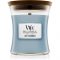 Woodwick Soft Chambray świeczka zapachowa z drewnianym knotem 275 g