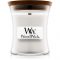 Woodwick Warm Wool świeczka zapachowa z drewnianym knotem 85 g