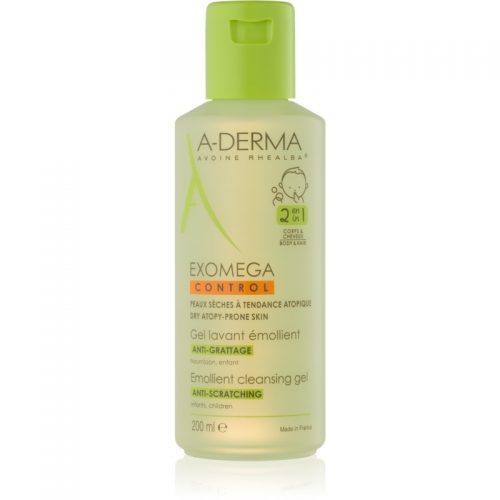 A-Derma Exomega zmiękczający żel do mycia dla dzieci 200 ml