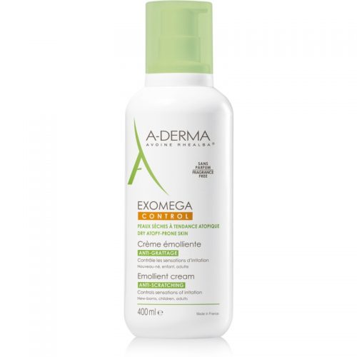 A-Derma Exomega zmiękczający krem do ciała do skóry suchej i atopowej 400 ml