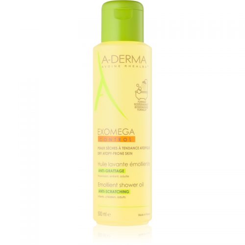 A-Derma Exomega zmiękczający olejek pod prysznic do skóry suchej i atopowej 500 ml