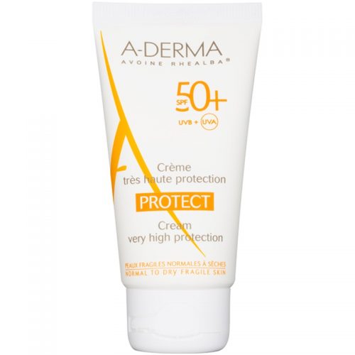 A-Derma Protect krem ochronny do skóry normalnej i suchej SPF 50+ 40 ml