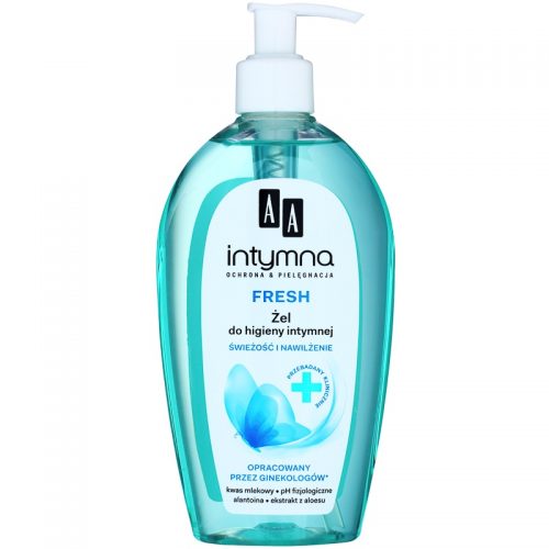 AA Cosmetics Intimate Fresh żel do higieny intymnej z aloesem 300 ml