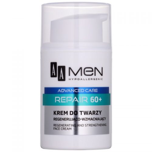 AA Cosmetics Men Advanced Care odnawiający regenerujący krem 60+ 50 ml
