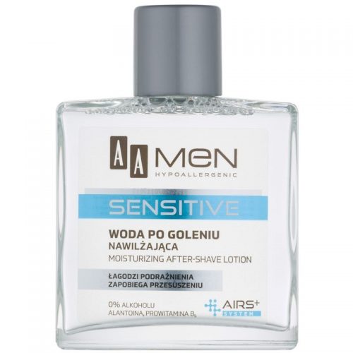 AA Cosmetics Men Sensitive woda po goleniu o dzłałaniu nawilżającym 100 ml