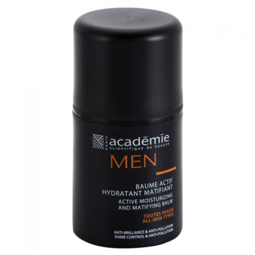 Academie Men aktywny balsam nawilżający z matowym wykończeniem 50 ml