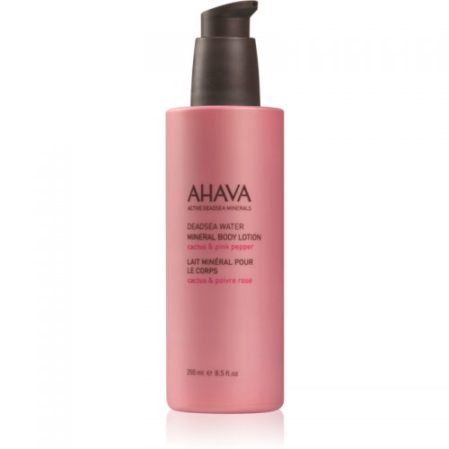 Ahava Dead Sea Water Cactus & Pink Pepper mleczko do ciała z minerałami kaktus i różowy pieprz 250 ml