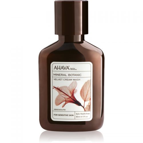 Ahava Mineral Botanic Hibiscus & Fig aksamitny krem pod prysznic hibiskus i figa 85 ml
