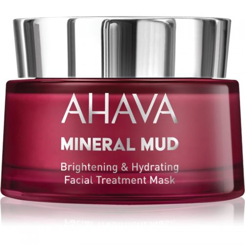 Ahava Mineral Mud rozjaśniająca maseczka do twarzy o dzłałaniu nawilżającym 50 ml