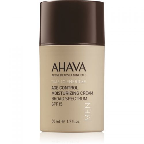 Ahava Time To Energize Men odmładzający krem nawilżający SPF 15 50 ml